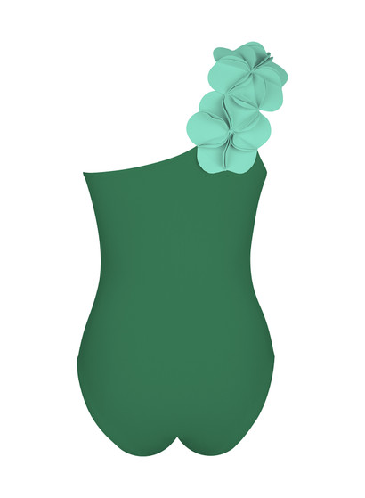 Karla Colletto Magnolia One Shoulder