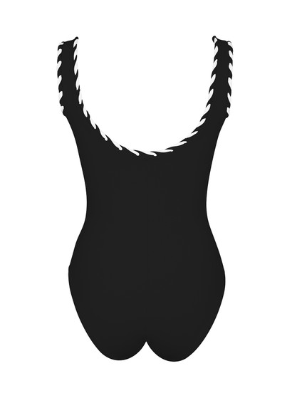 Karla Colletto Reed Round Neck Underwire Tank