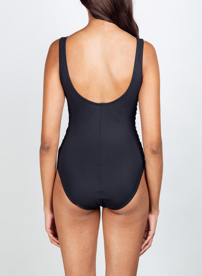 Karla Colletto Reed V-neck Underwire Tank