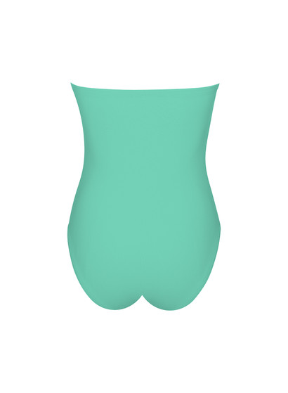 Karla Colletto Tess Ruched Bandeau