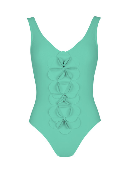 Karla Colletto Tess V-neck Underwire Tank