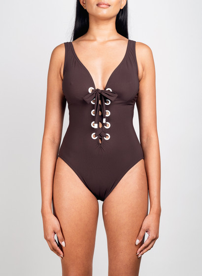 karla colletto Lulu v-neck silent underwire tank (AW24)