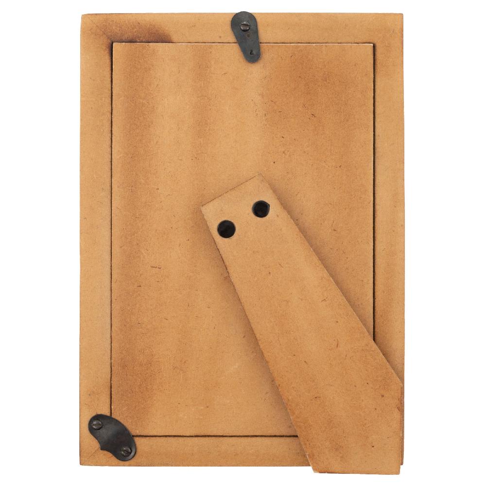 Karma Gifts B&W Piped Rectangle Resin Picture Frame