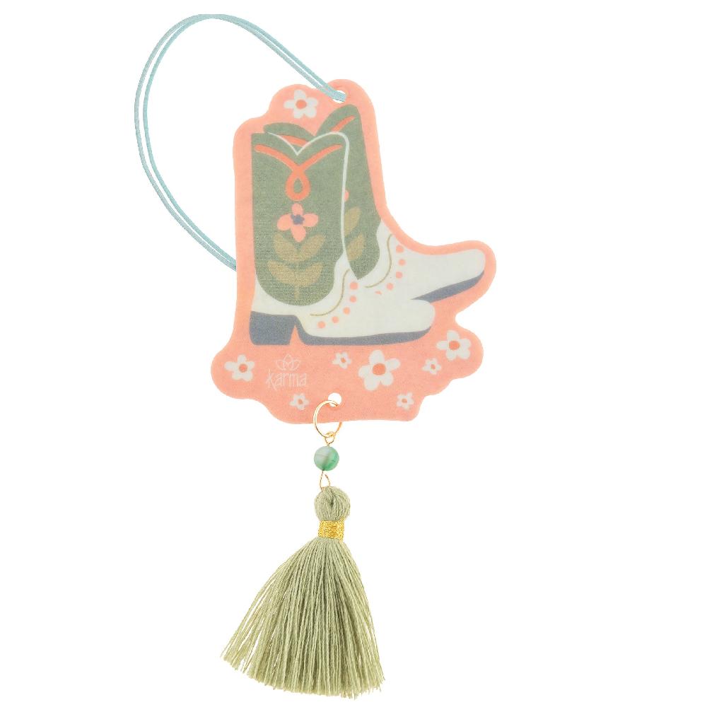 Karma Gifts Boots - Leather Scented Shaped Air Fresheners