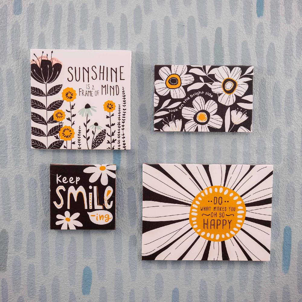 Karma Gifts Bright Side 11.75 X 7.75 Canvas Wall Art