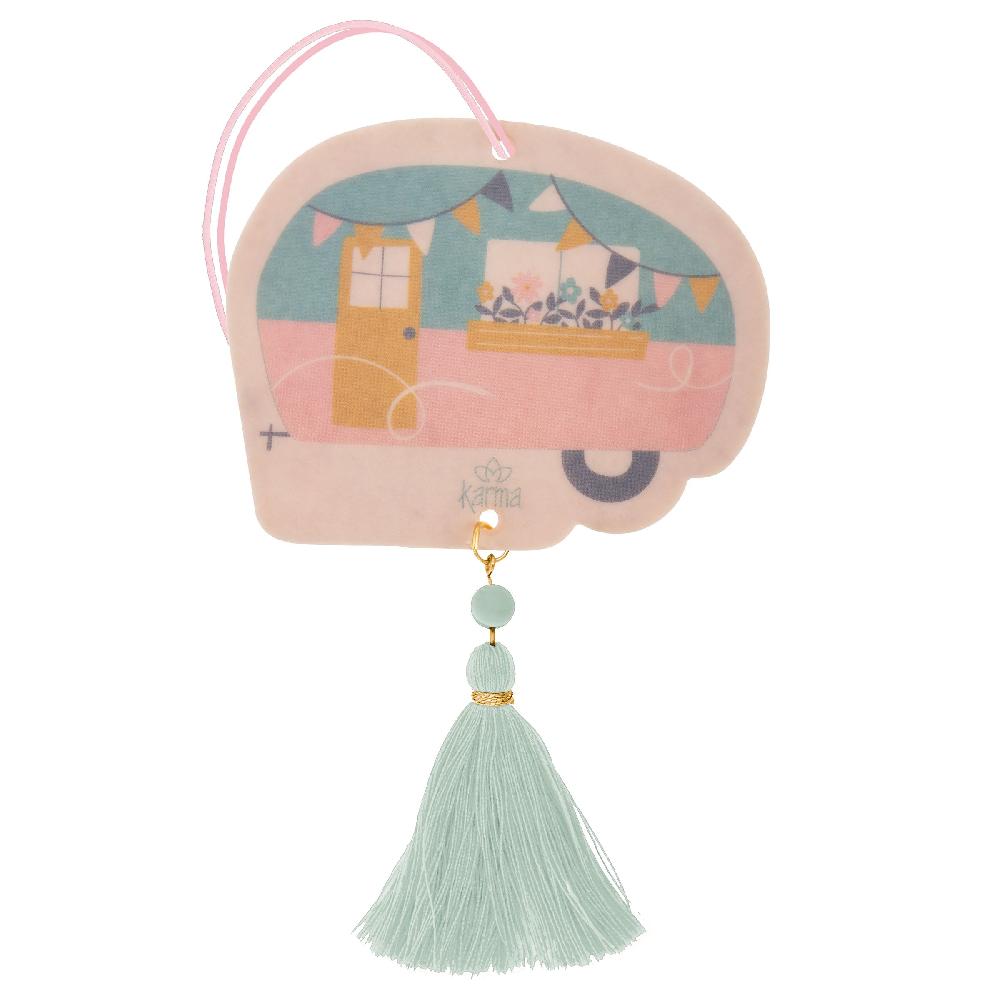 Karma Gifts Camper - Leather Scented Shaped Air Fresheners