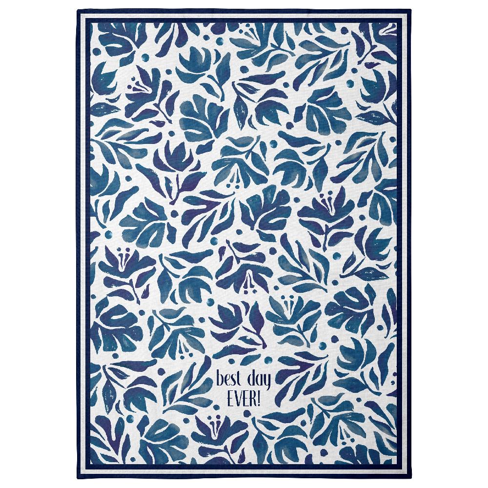 Karma Gifts Coastal Abstract Tea Towel Coastal Abstract Tea Towel