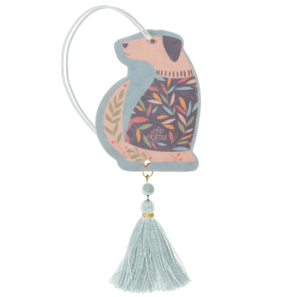 Karma Gifts Dog - Leather Scented Shaped Air Fresheners