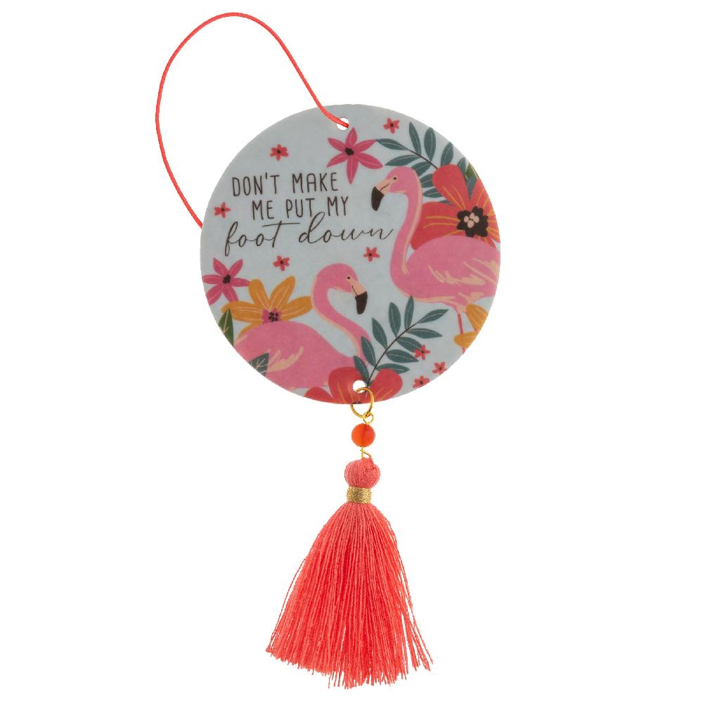 karma gifts Flamingo-Coconut Scented Air Fresheners