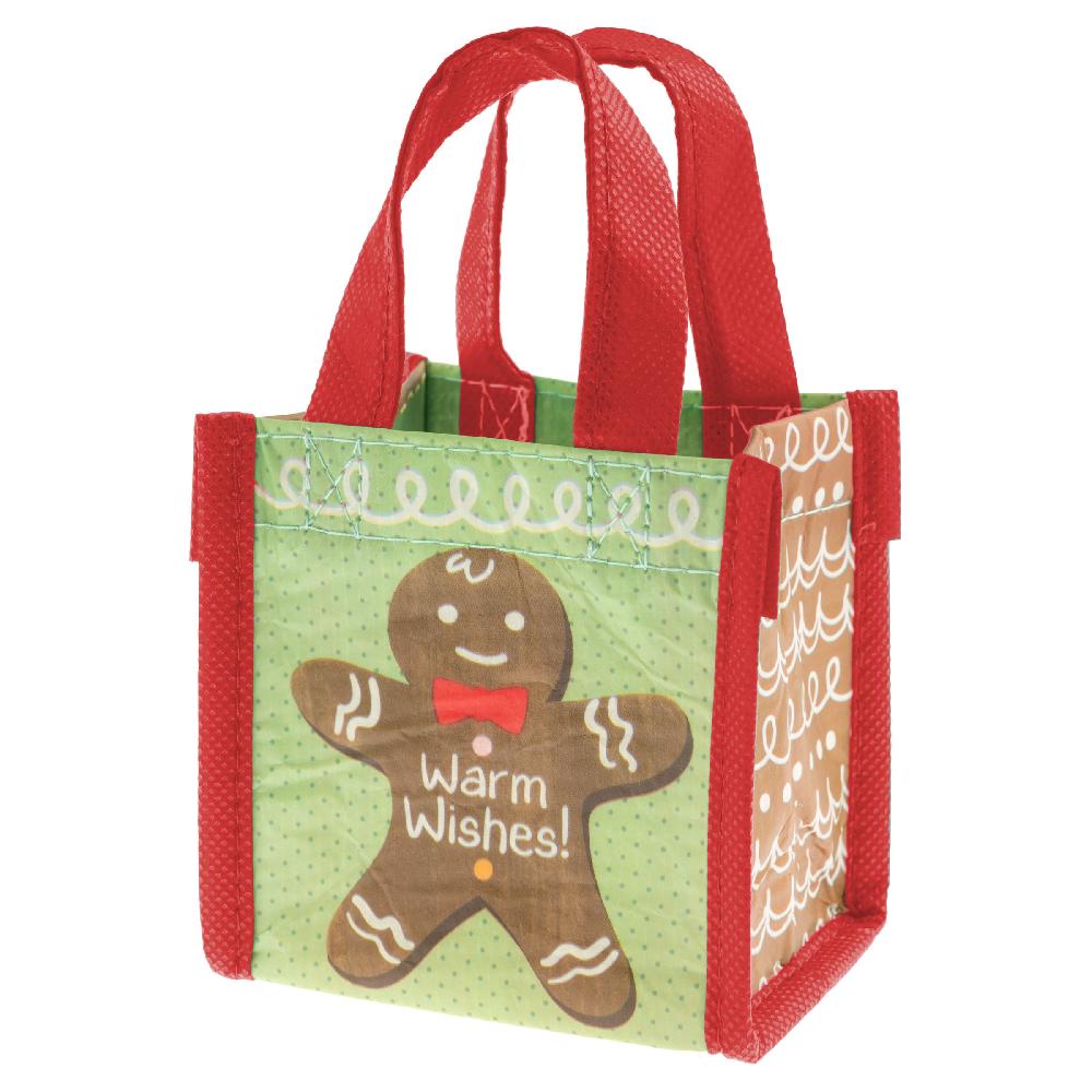 karma gifts Gingerbread Holiday Recycled Tiny Gift Bags