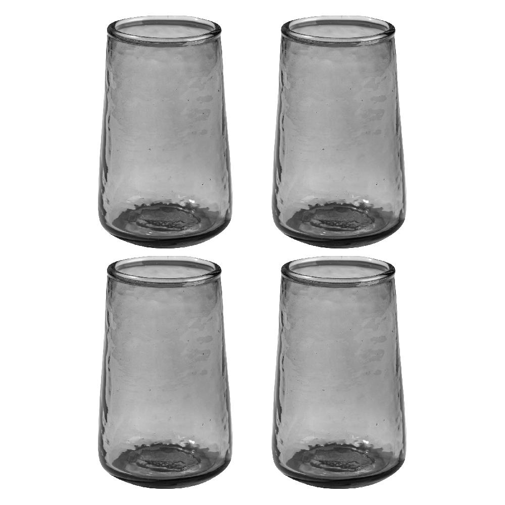 karma gifts Gray Set of 4 Catalina Double Shot Glass Set