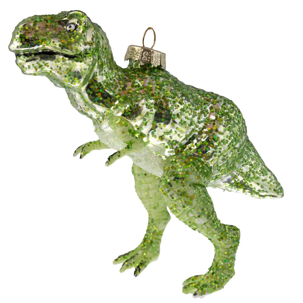 karma gifts Green Tyrannosaurus Rex Dinosaur Mercury Ornaments
