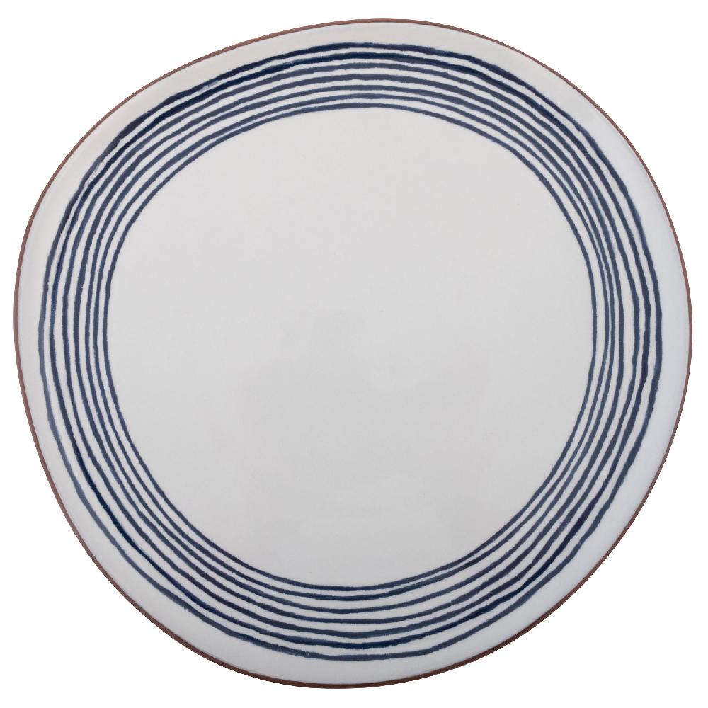 Karma Gifts Indigo Pattern Salad Plates Salad Plates