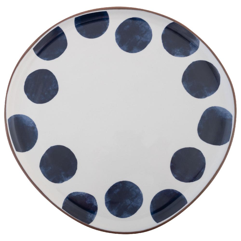 Karma Gifts Indigo Pattern Salad Plates Salad Plates