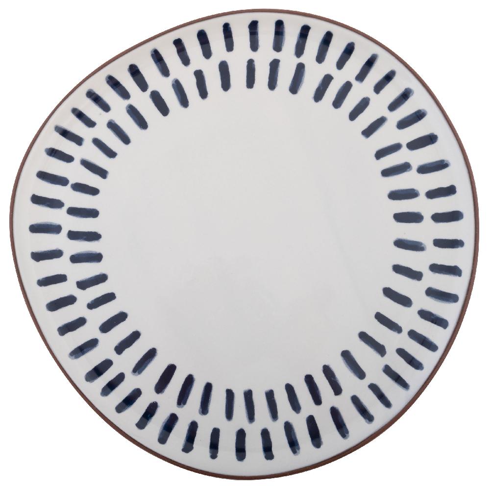 Karma Gifts Indigo Pattern Salad Plates Salad Plates