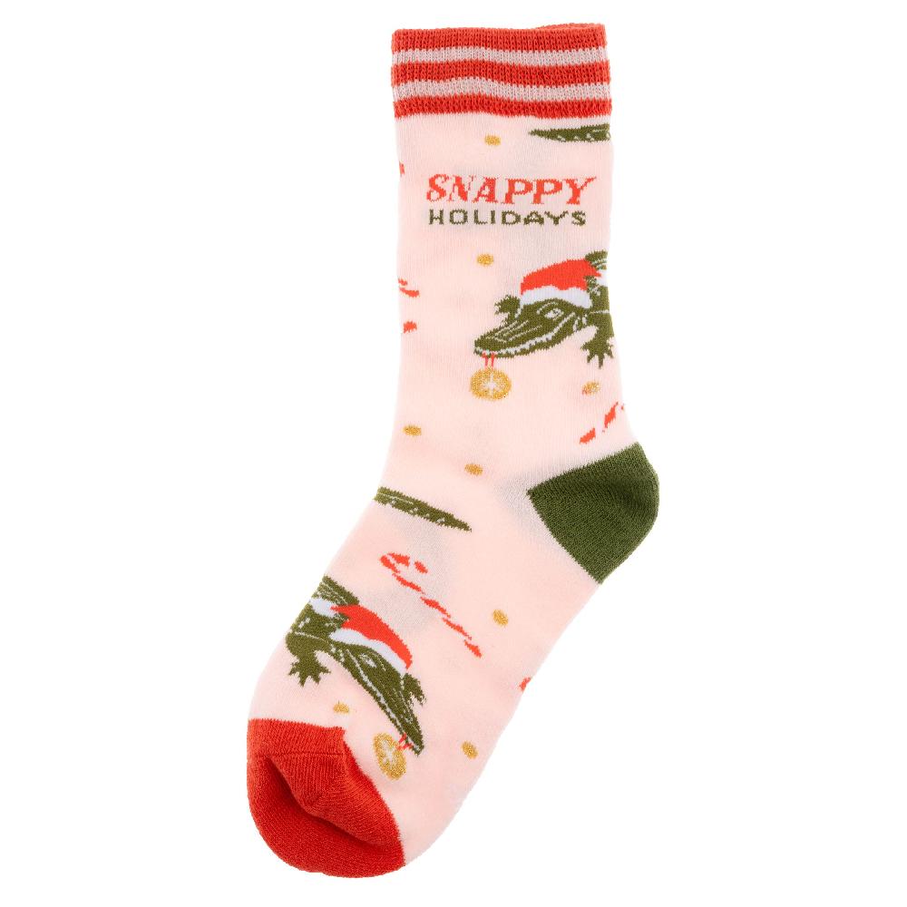 Karma Gifts Alligator Holiday Socks