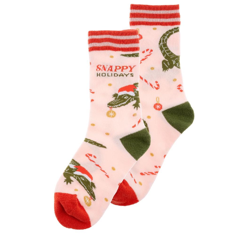 karma gifts Alligator Holiday Socks
