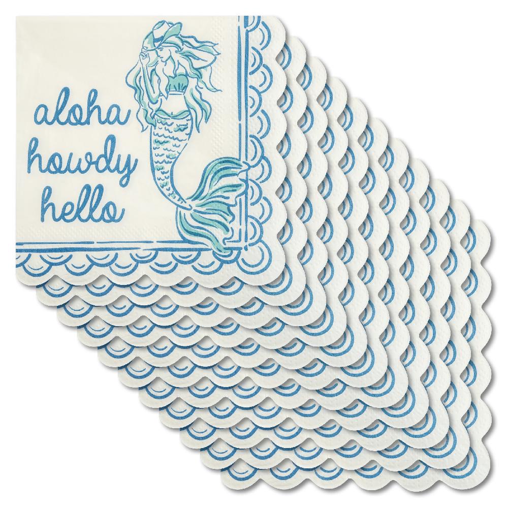 Karma Gifts Aloha Howdy Cocktail Paper Napkins