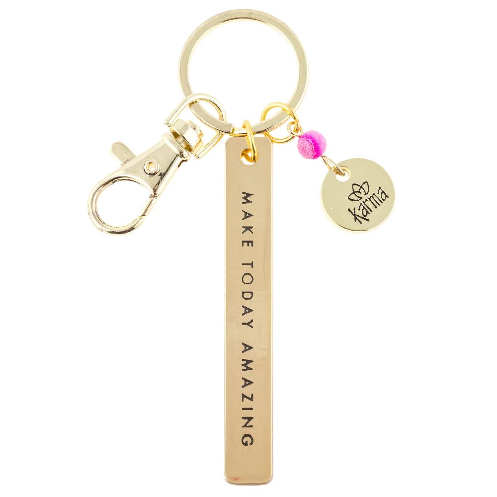 Karma Gifts Amazing Sentiment Key Chains