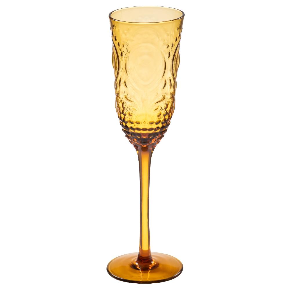 karma gifts Amber Nonna Champagne Flute