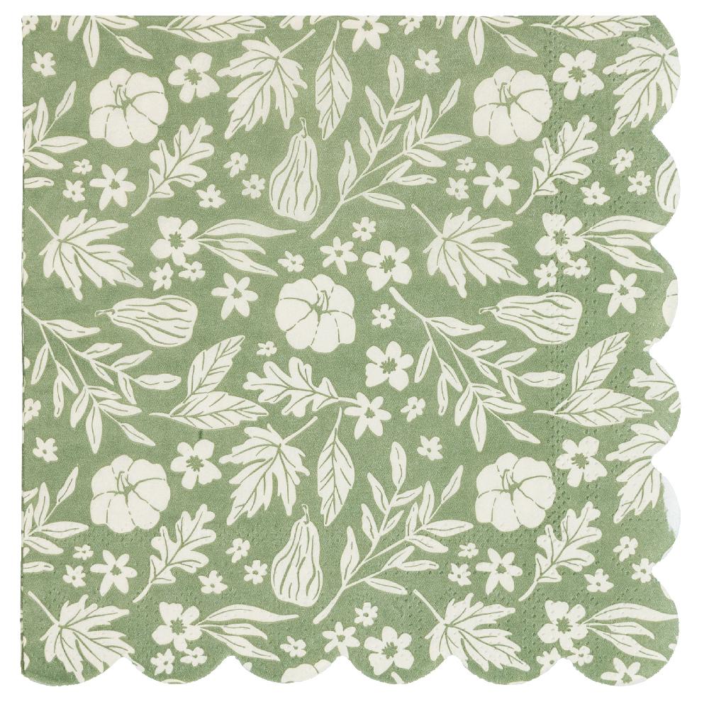 karma gifts Autumn Spice Luncheon Paper Napkins