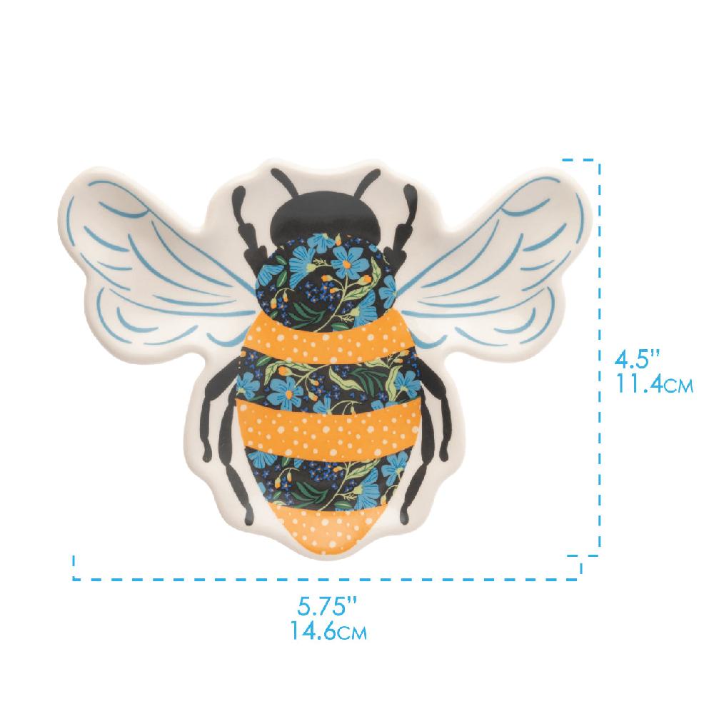 Karma Gifts Bee Calico Trinket Trays