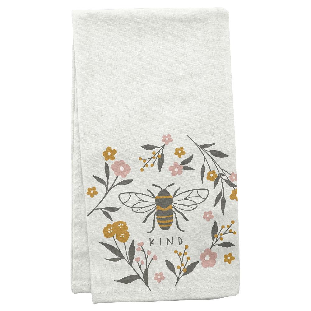 karma gifts Bee Flora Tea Towels