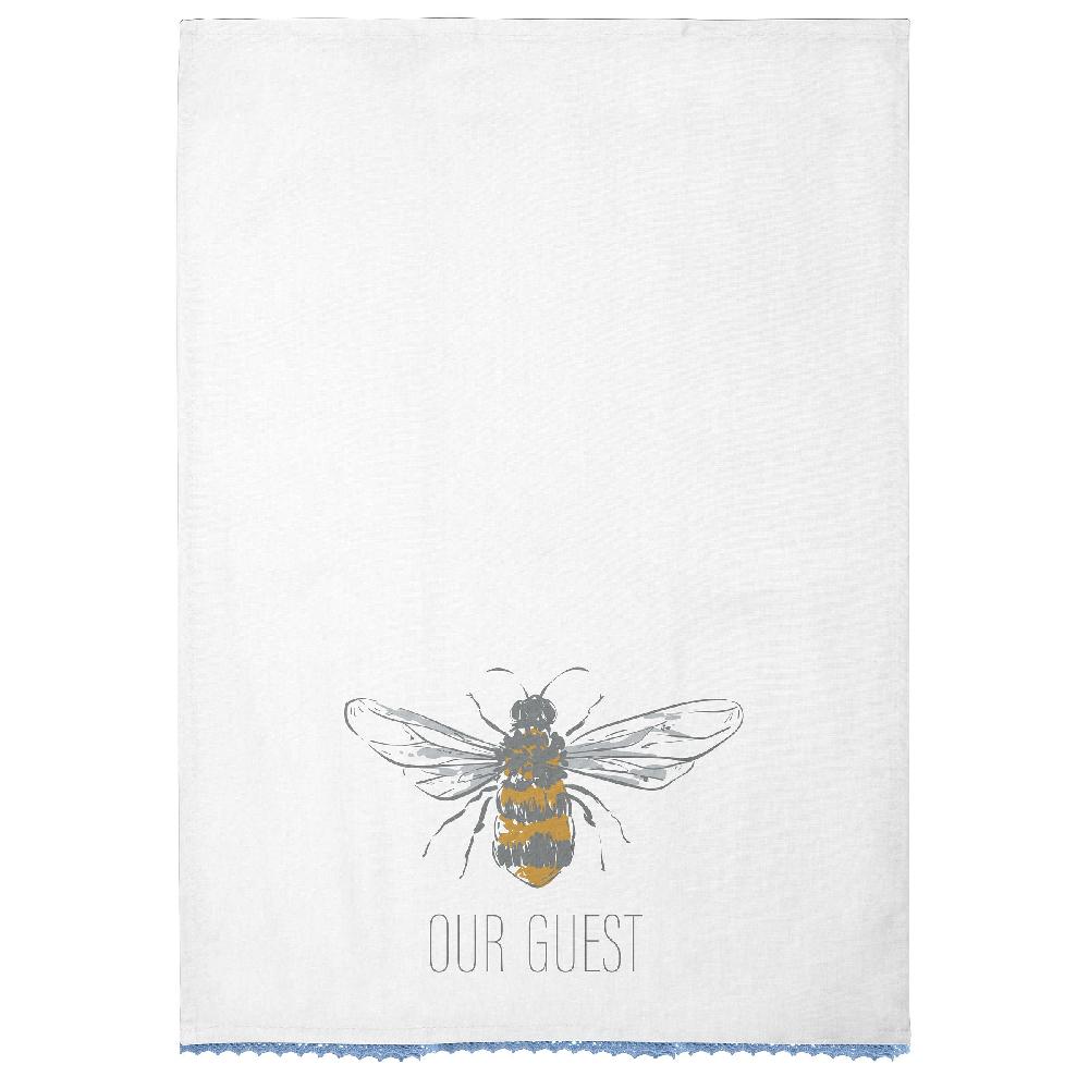 Karma Gifts Bee Flour Sack Tea Towel