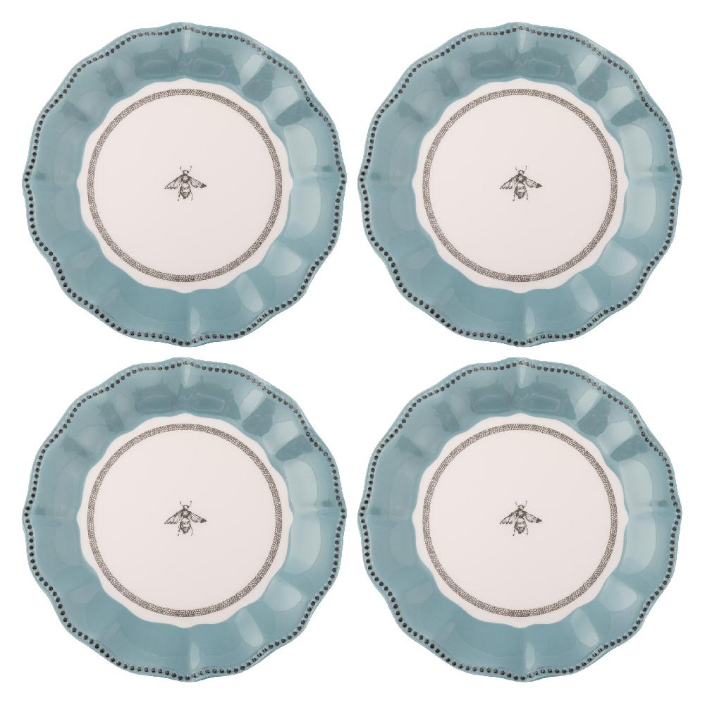 karma gifts Bee Melamine Salad Plates