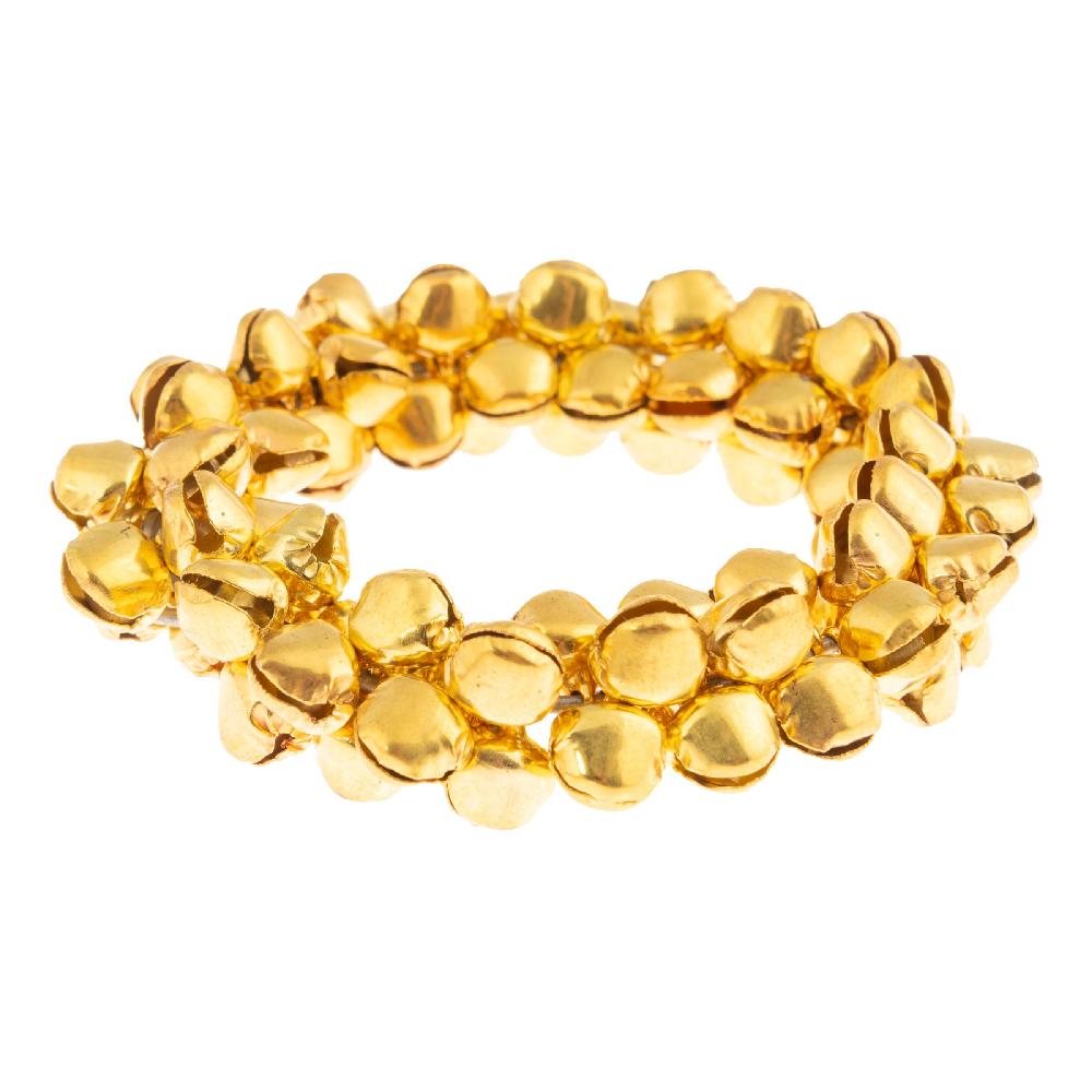 karma gifts Bell Gold Napkin Rings