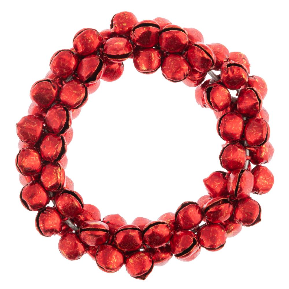 Karma Gifts Bell Red Napkin Rings