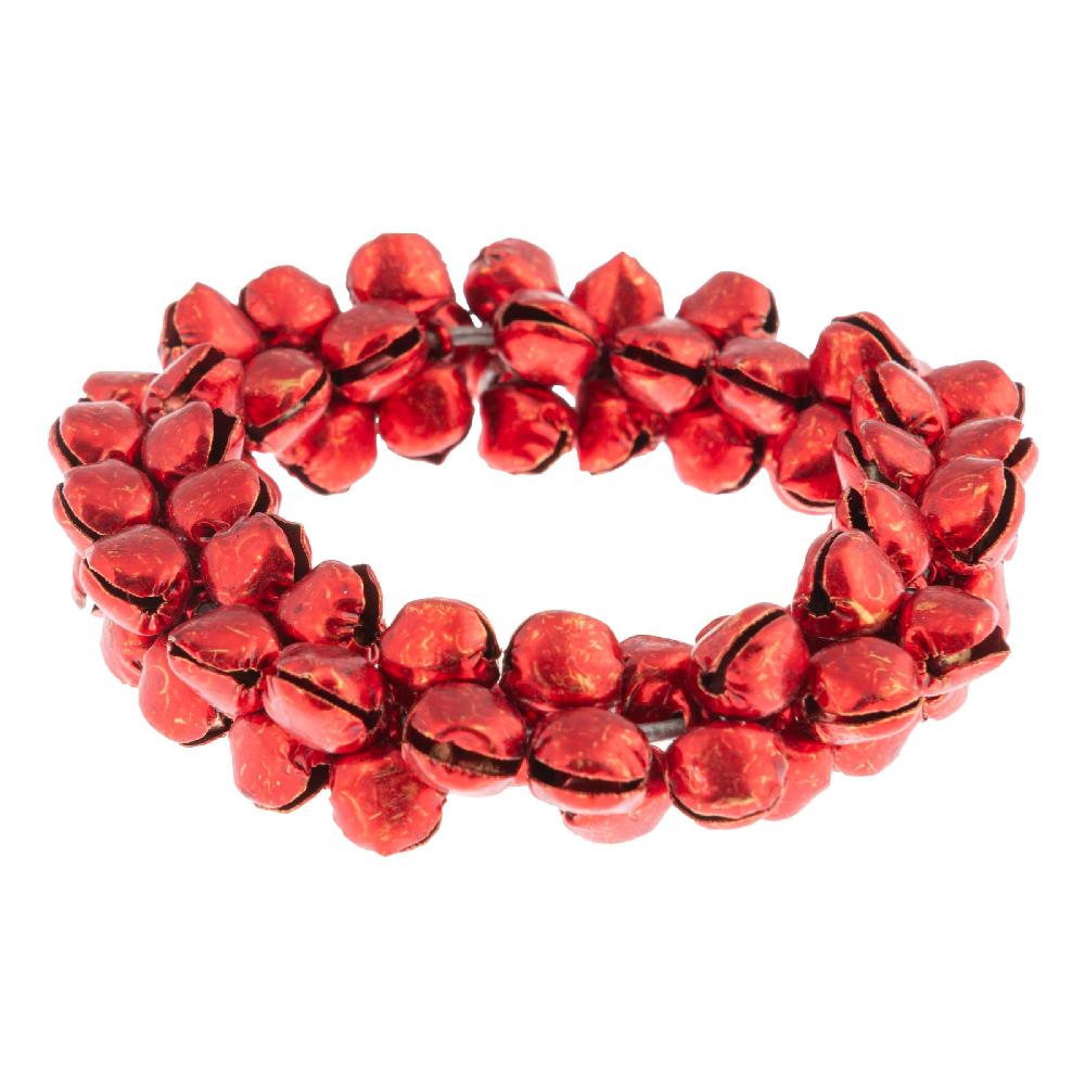 Karma Gifts Bell Red Napkin Rings