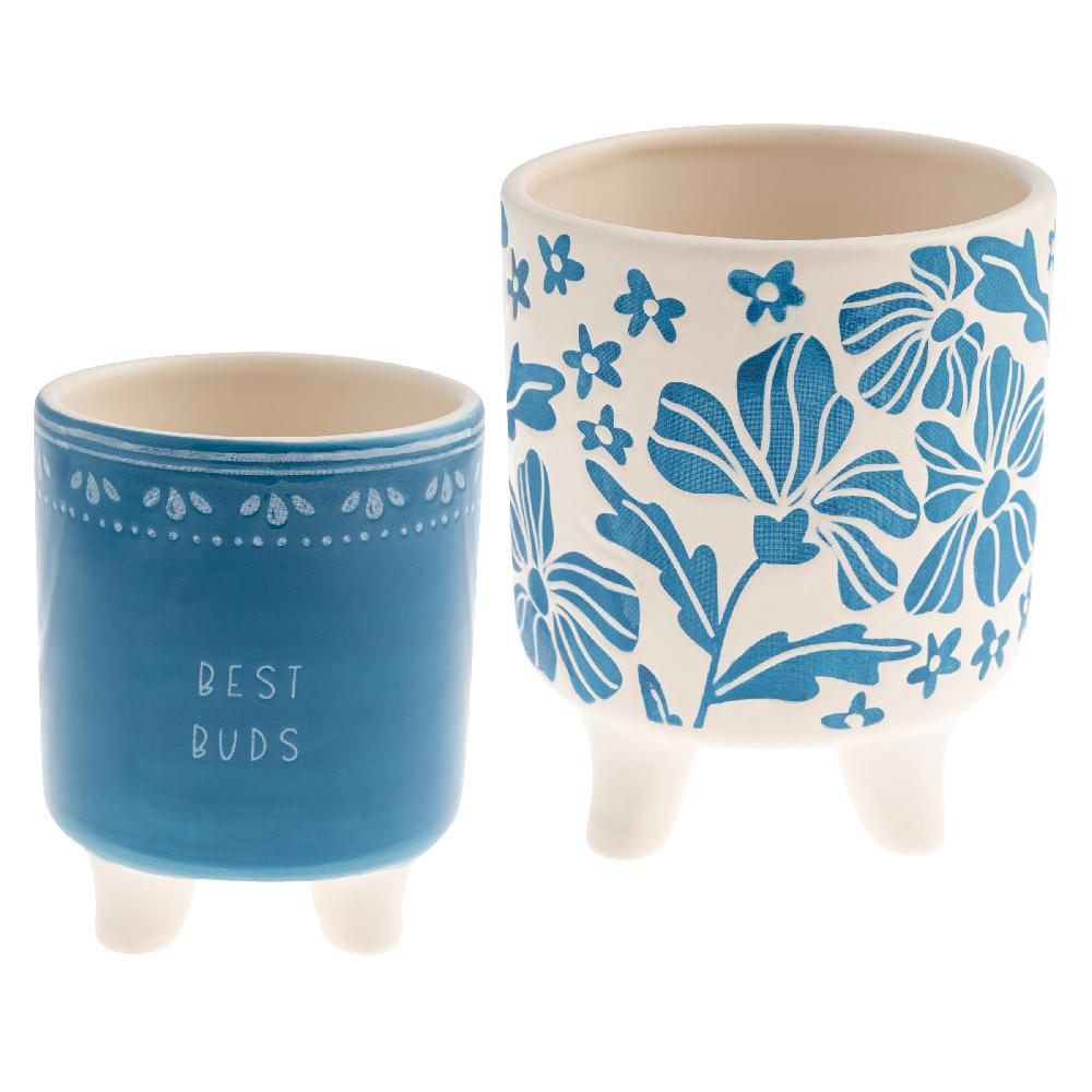 karma gifts Best Buds Wax Resist Planters
