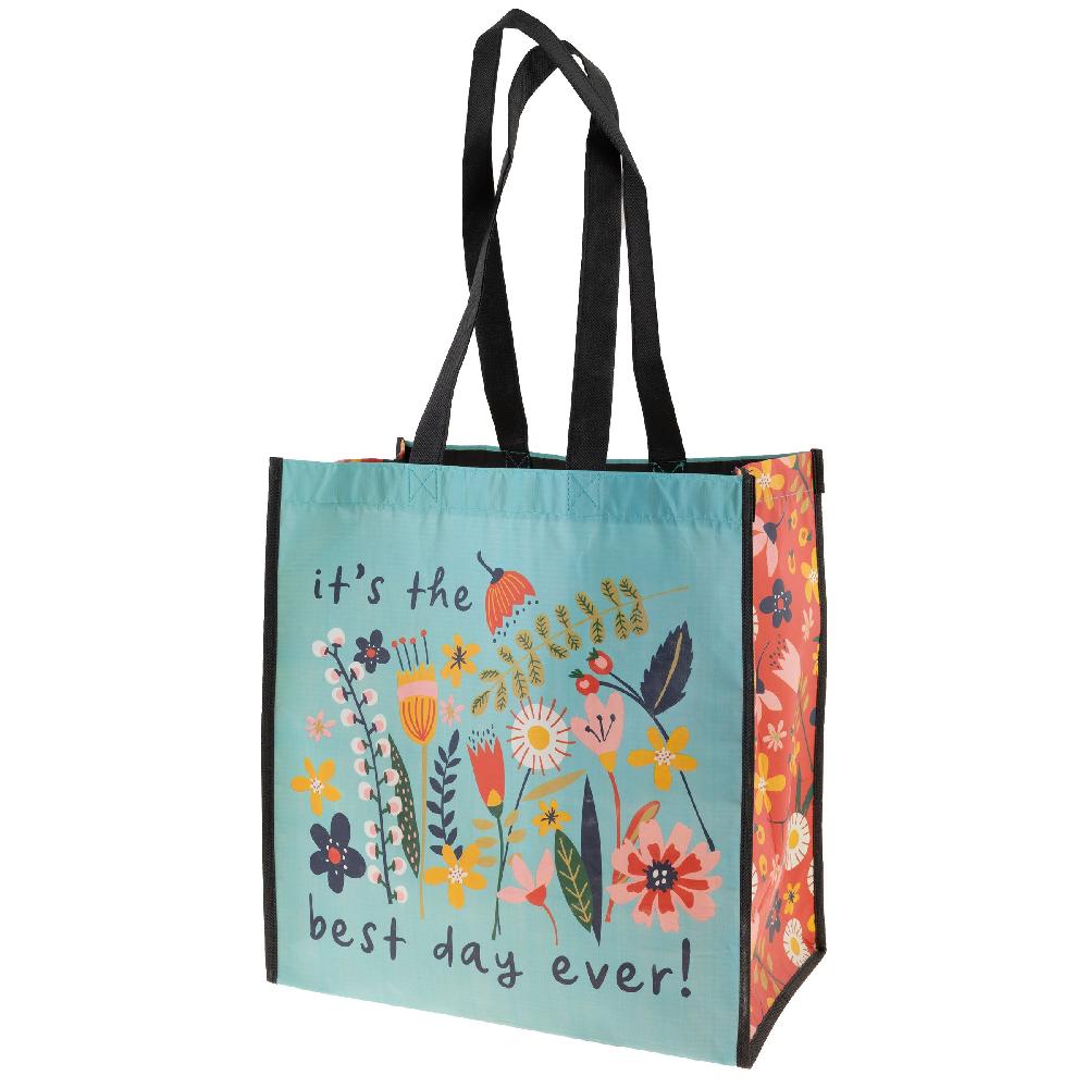 karma gifts Best Day Ever Recycled Large Gift Bag