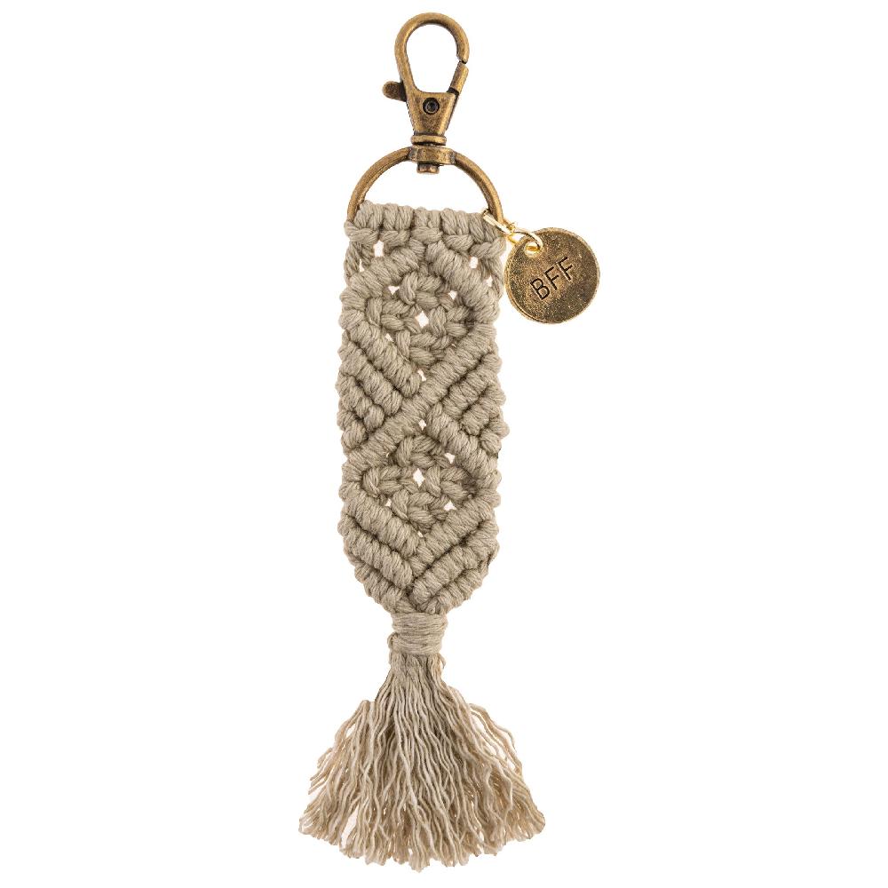 Karma Gifts BFF MACRAME KEYCHAINS