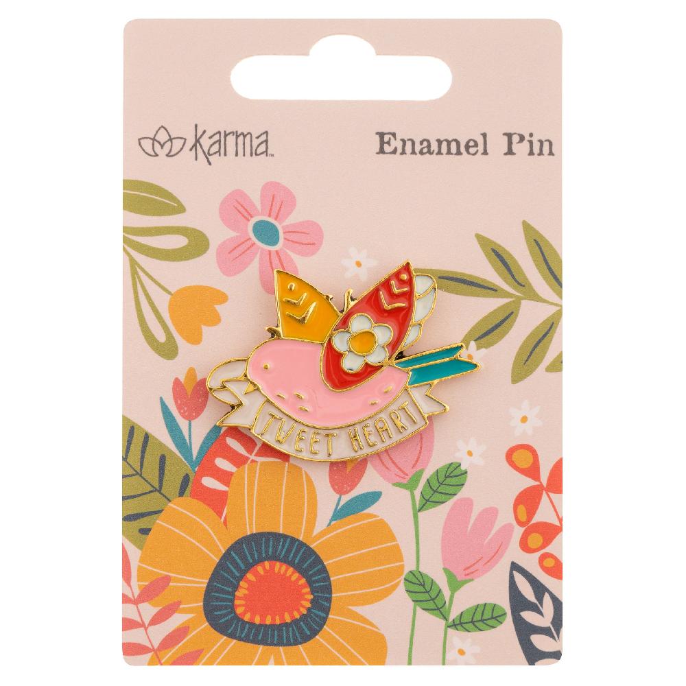 Karma Gifts Bird Enamel Pins