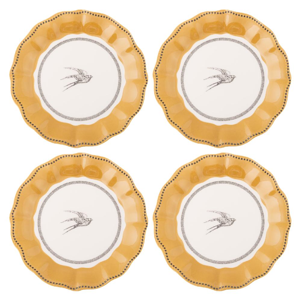Karma Gifts Bird Melamine Salad Plates