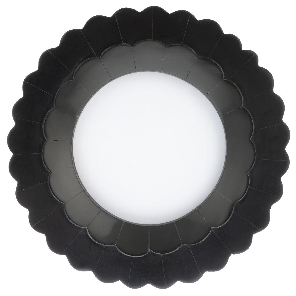 karma gifts Black Floral Resin Picture Frame