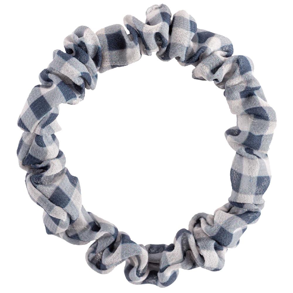 Karma Gifts Black & Gray Floral Slim Scrunchies