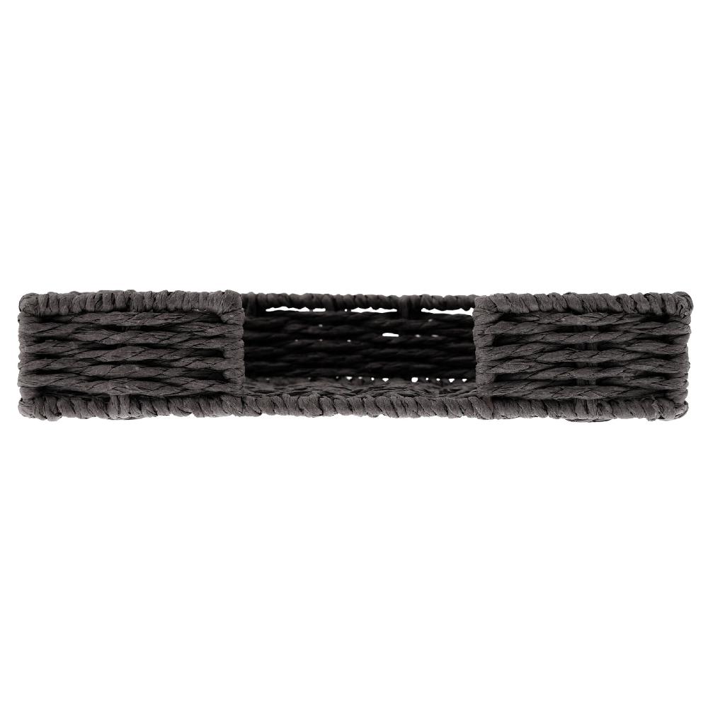 Karma Gifts Black Woven Napkin Holder