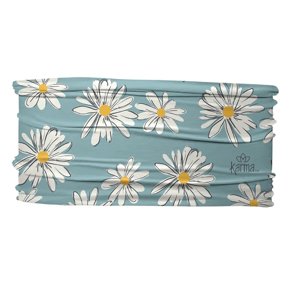 Karma Gifts Blue Daisy Thin Headbands