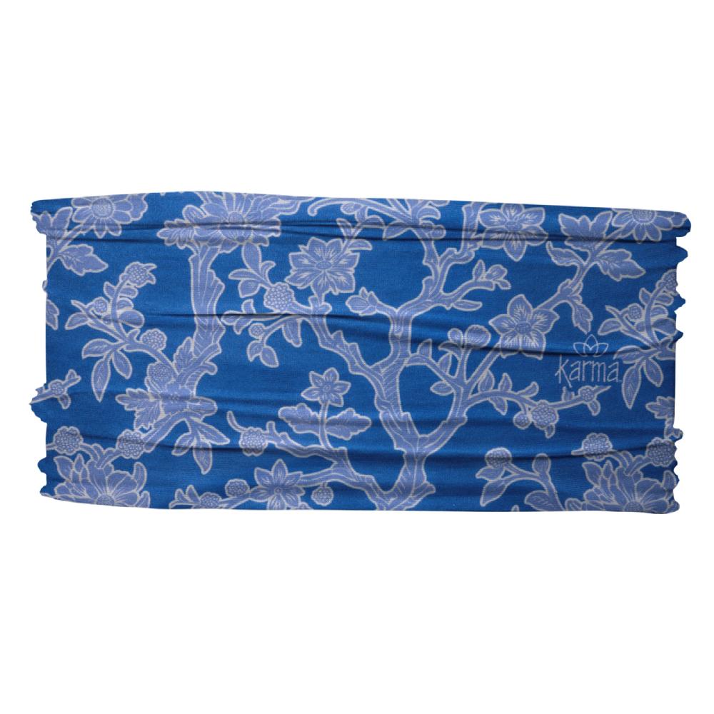 karma gifts Blue Floral Thin Headbands