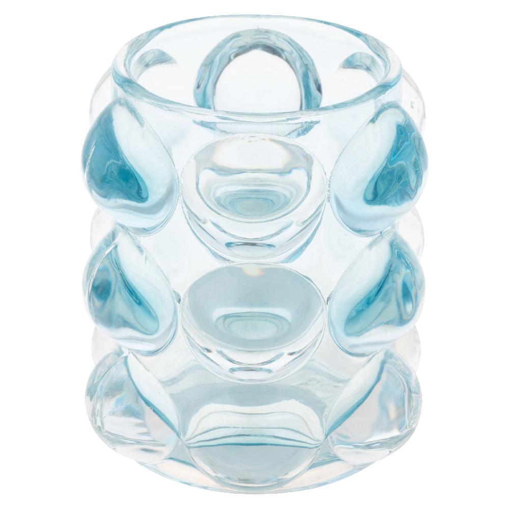 karma gifts Blue Lucia Hobnail Votives