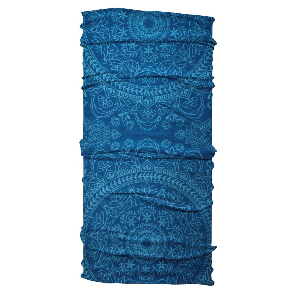 karma gifts Blue Mandala Wide Headbands