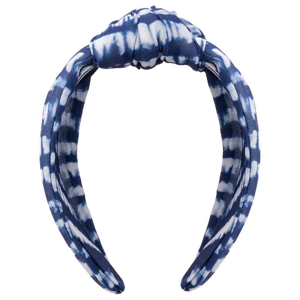 Karma Gifts Blue Shibori Knot Headbands