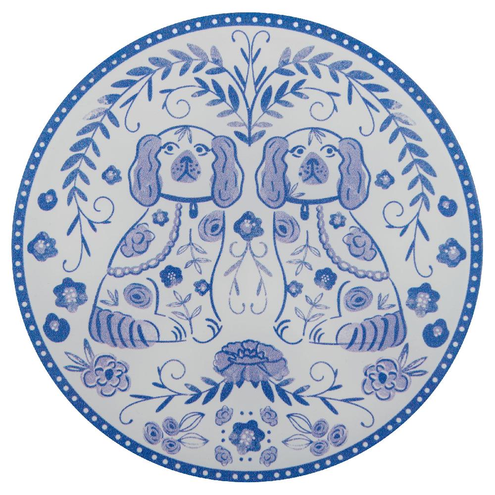 Karma Gifts Blue & White Acrylic Coasters