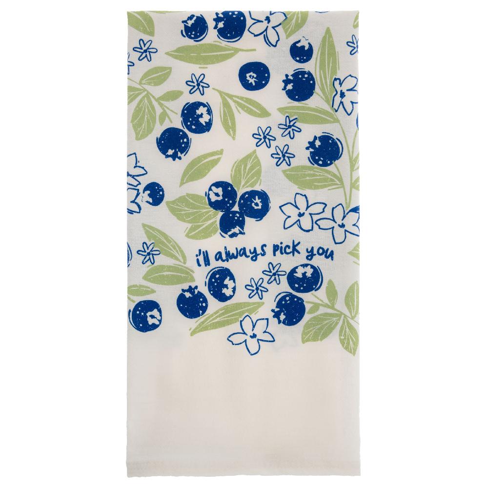 karma gifts Blueberry Fruit Basket Tea Towels