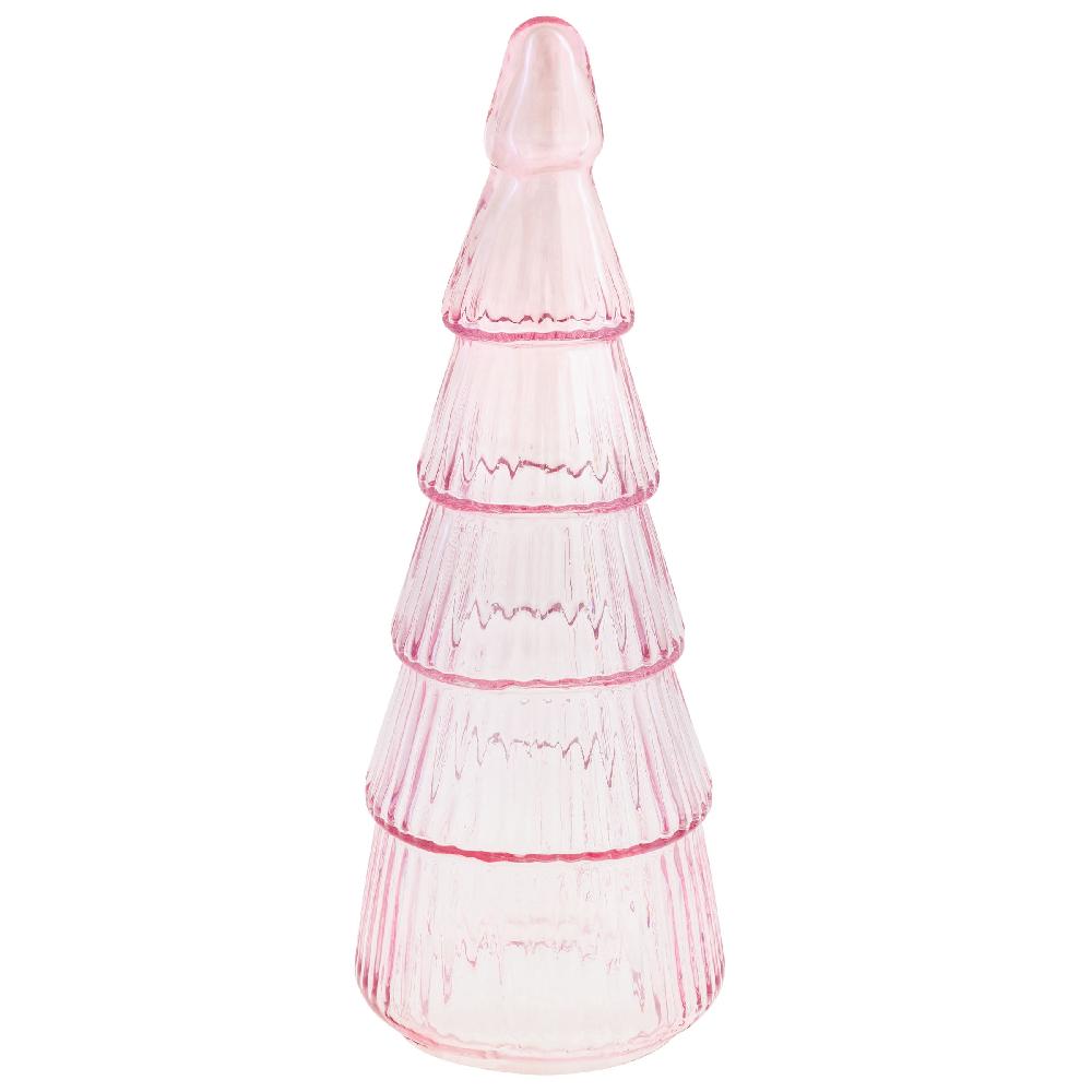 karma gifts Blush 14" Glass Trees