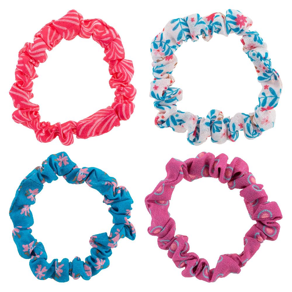 Karma Gifts Blush Floral Slim Scrunchies