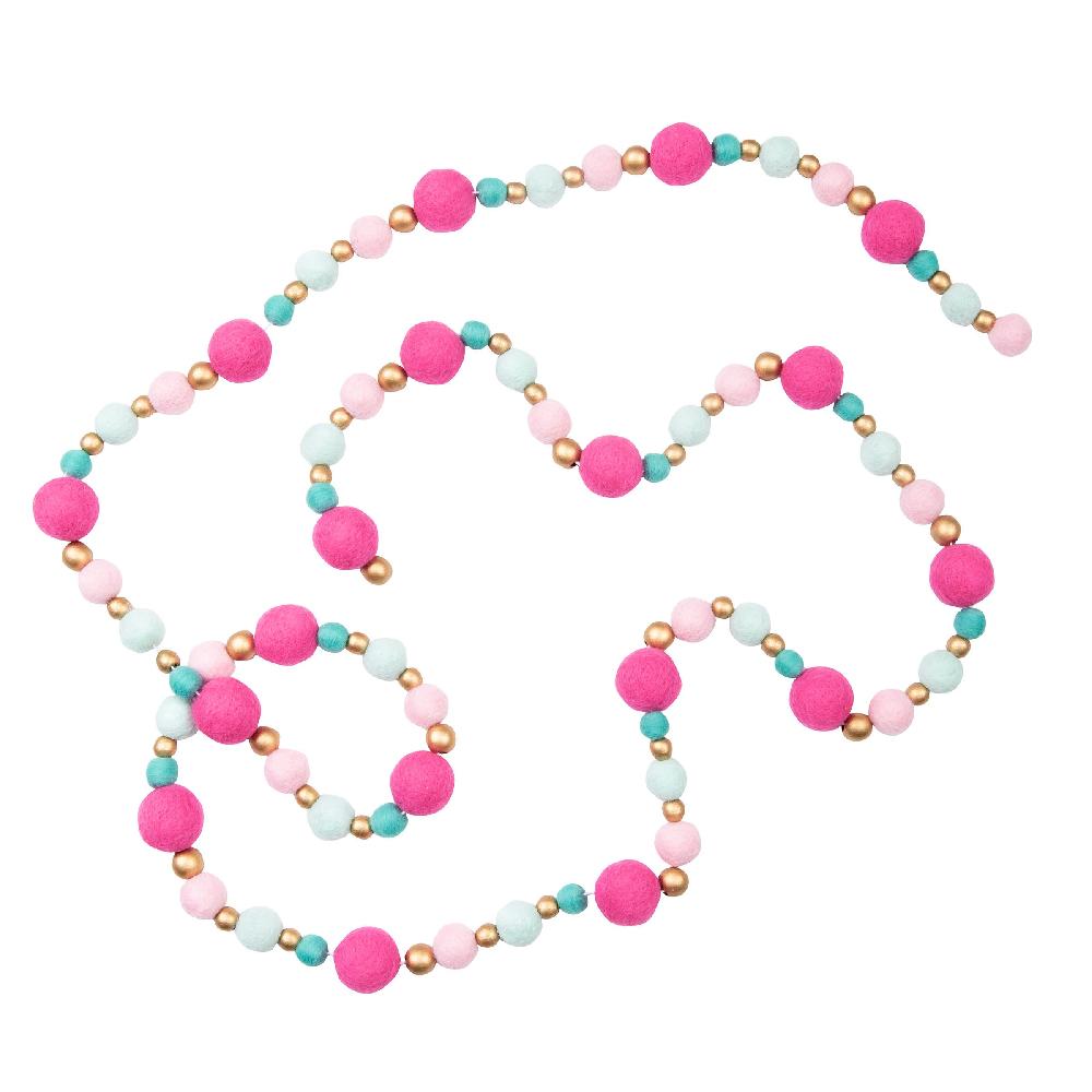 karma gifts BOHO Brights Felt Garland